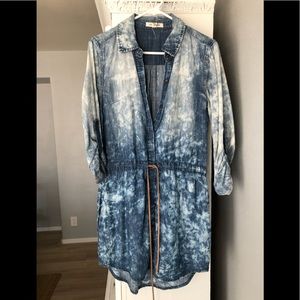 Life in Progress Long Sleeve Denim  Dress Women’s size S